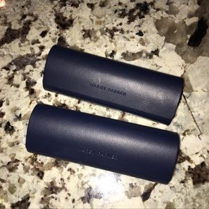 Warby Parker eyeglass case / sunglass case bundle